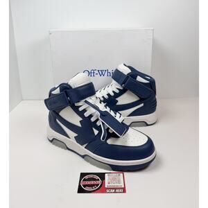 Size 41EU/8US- Off-White Out Of Office Mid Blue Sneakers💙 New/Retail $620!